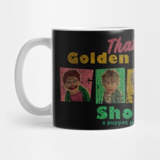 VINTAGE TEXTURE - GOLDEN GIRLS SHOW - A PUPPET PARODY SHOW copy Mug